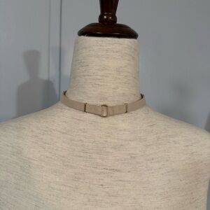 Forever 21 Beige Choker Necklace